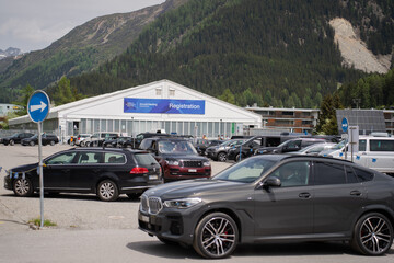 Impressions from the World Economic Forum Annual Meeting 2022 in Davos-Klosters, Switzerland, 22 May.